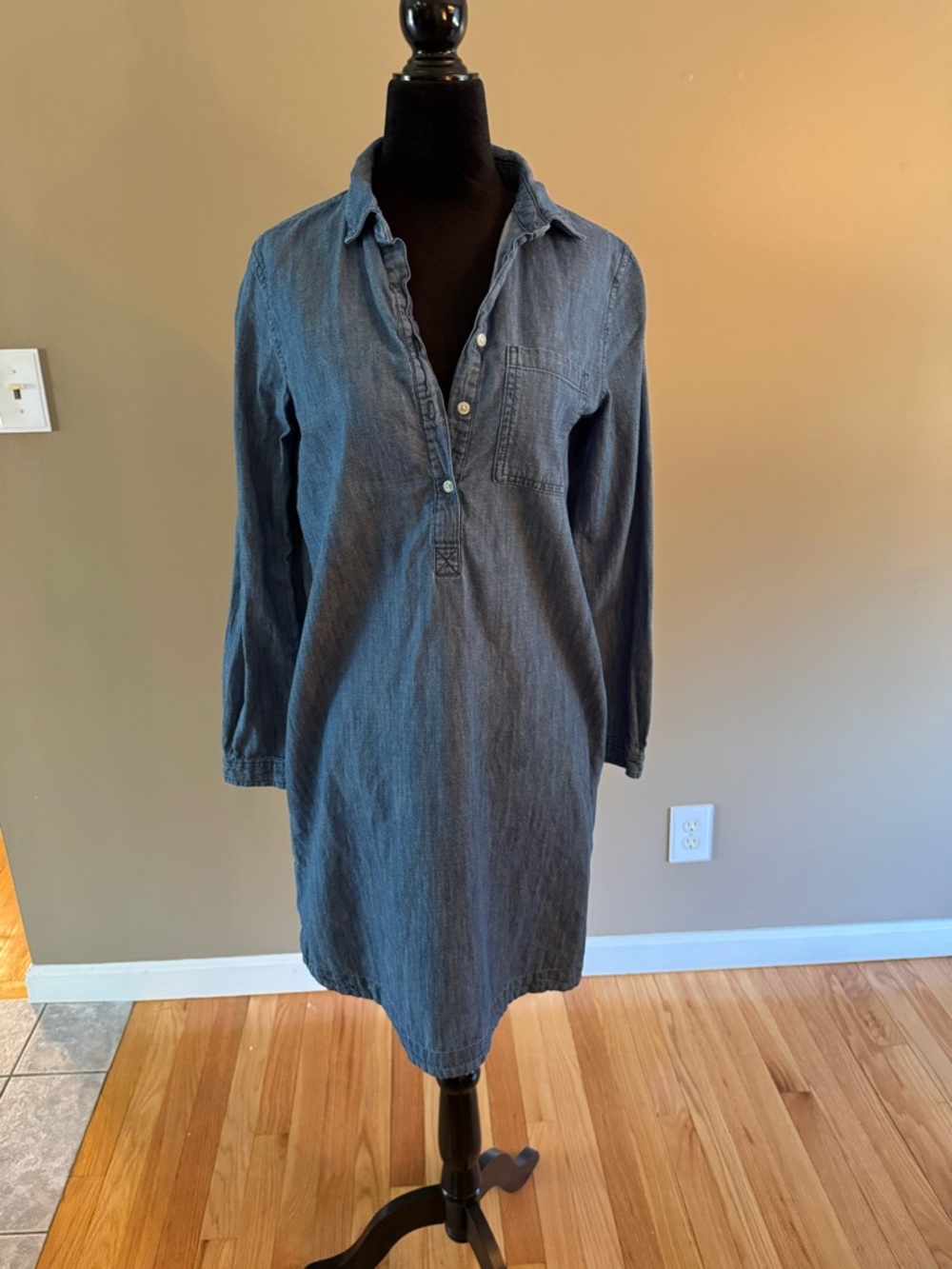 Old Navy Light Blue Denim Shirt